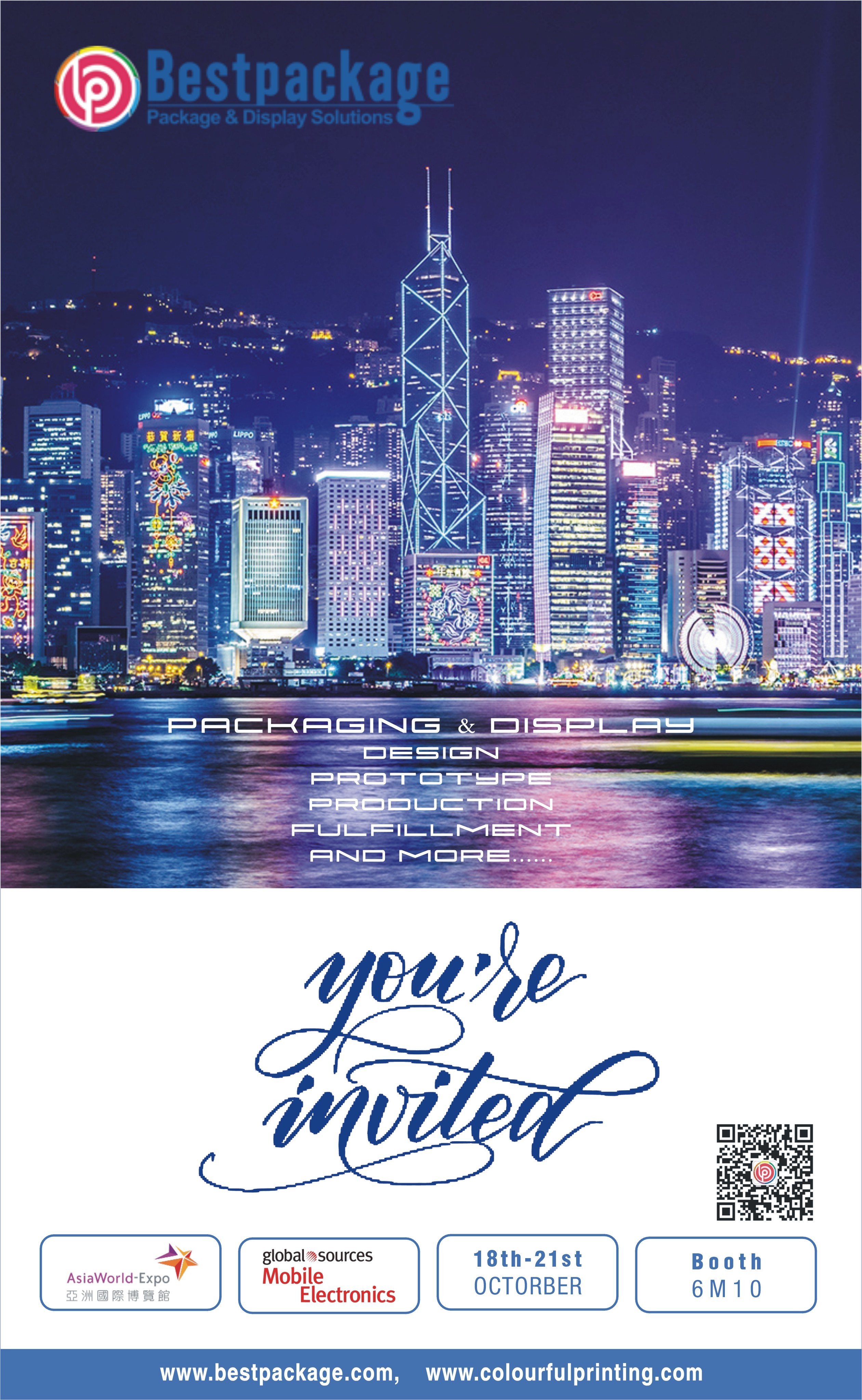 We are attending HK Global Source fair from Oct 18th to 21st, 2023, booth 6M10, Welcome your visit