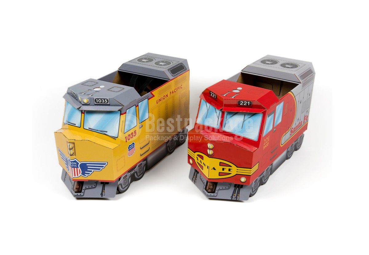 CT03001 Cardboard Toys, Cardboard Dielsel Train