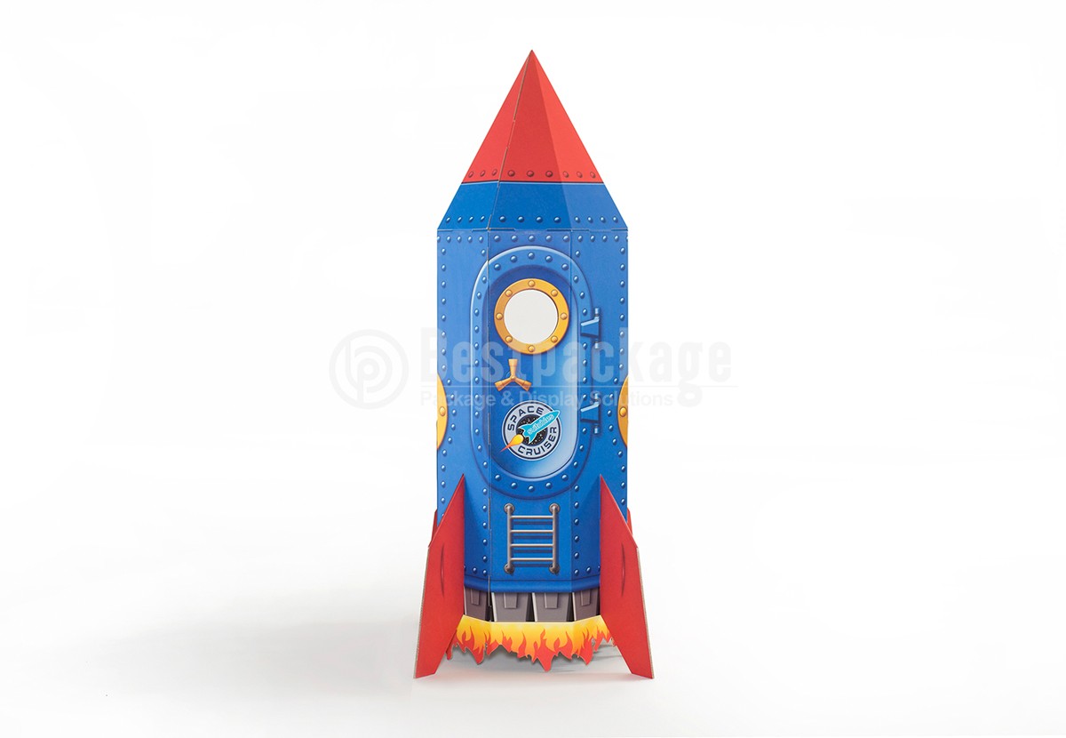 CT05001 Cardboard Toys, Cardboard Rocket
