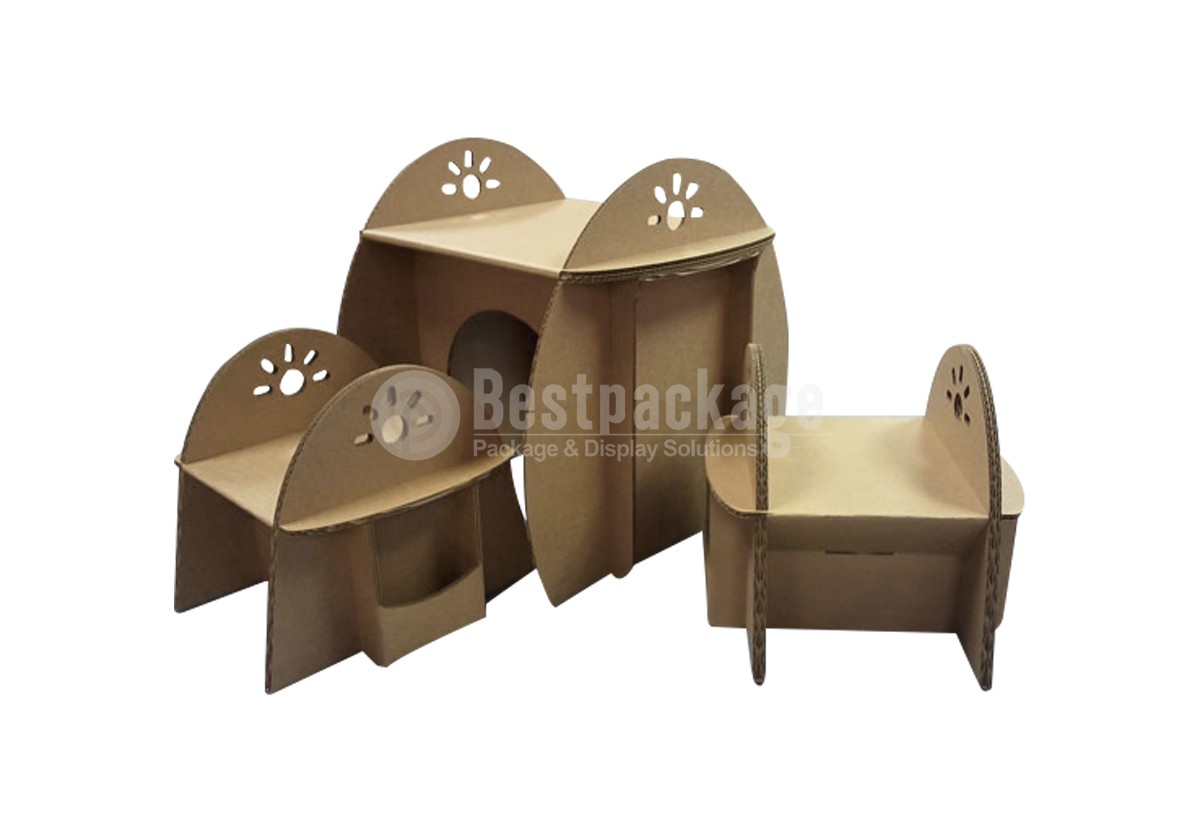 CF01006 Eco Cardbaord Furnicture, Eco Cardboard Mini Chair