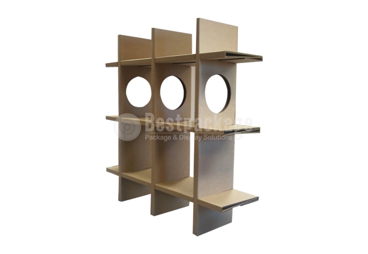 CF01007 Eco Cardbaord Furnicture, Eco Cardboard Shelf