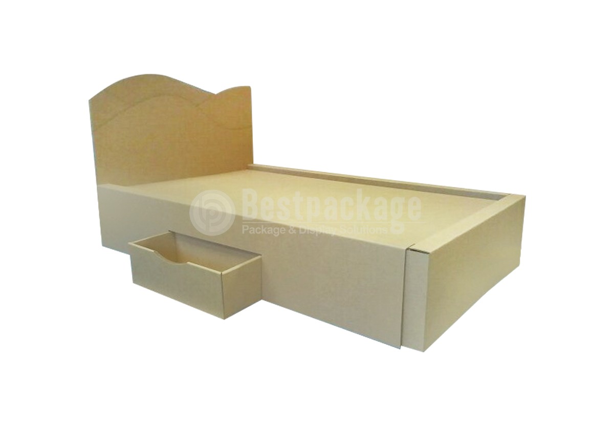 CF01001 Eco Cardbaord Furnicture, Eco Cardboard Bed
