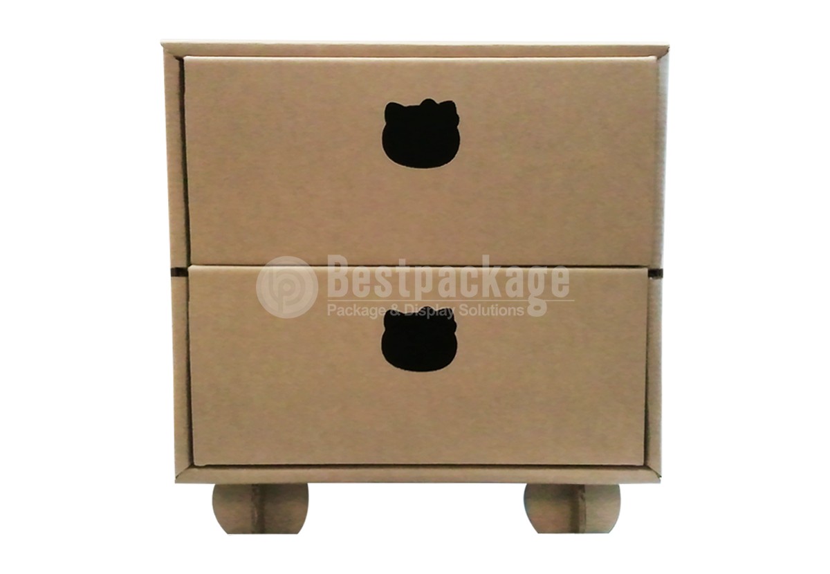 CF01002 Eco Cardbaord Furnicture, Eco Cardboard Bedstand