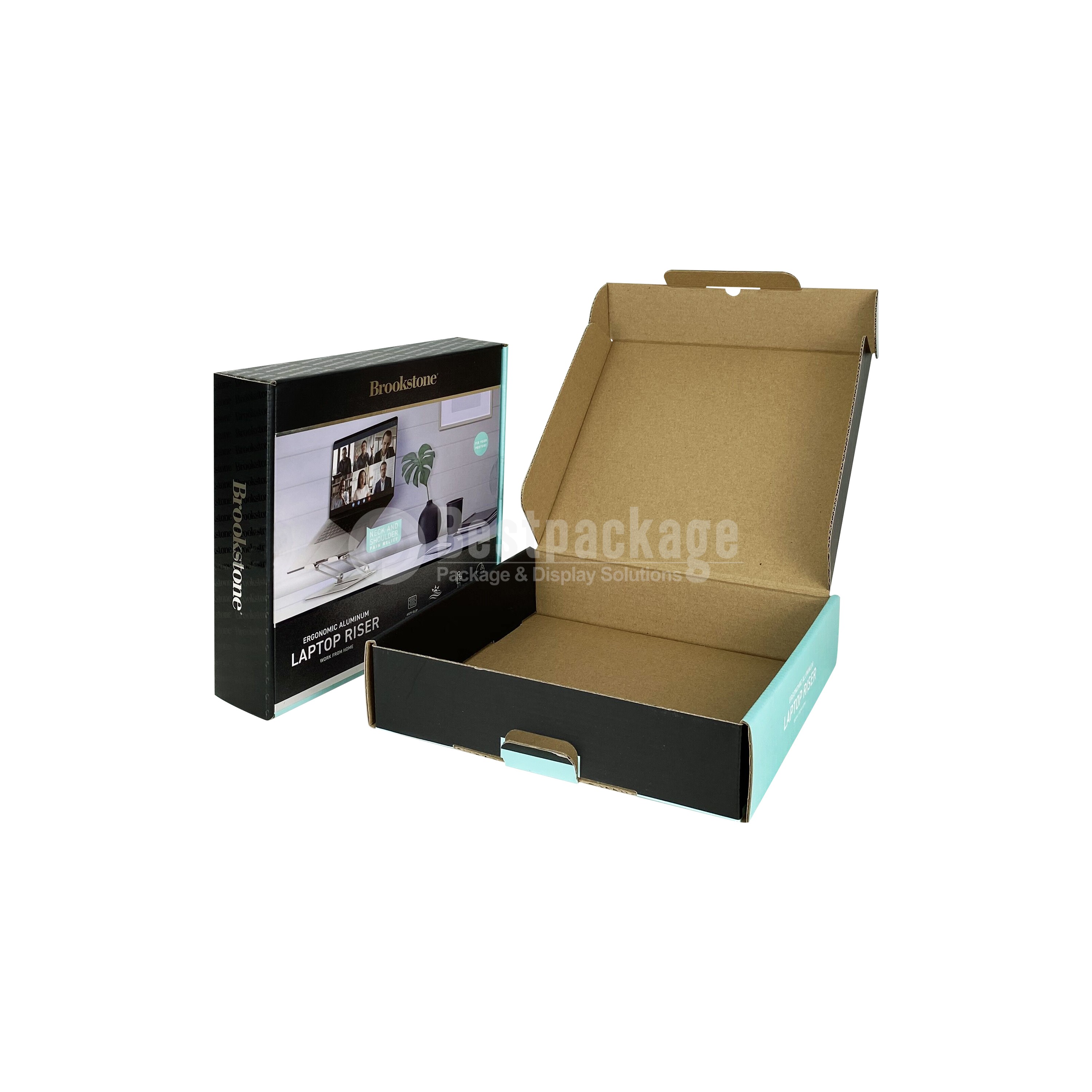 RT02023 Corrugated Cardoard box, Laptop Riser Package, Electronic Package,
