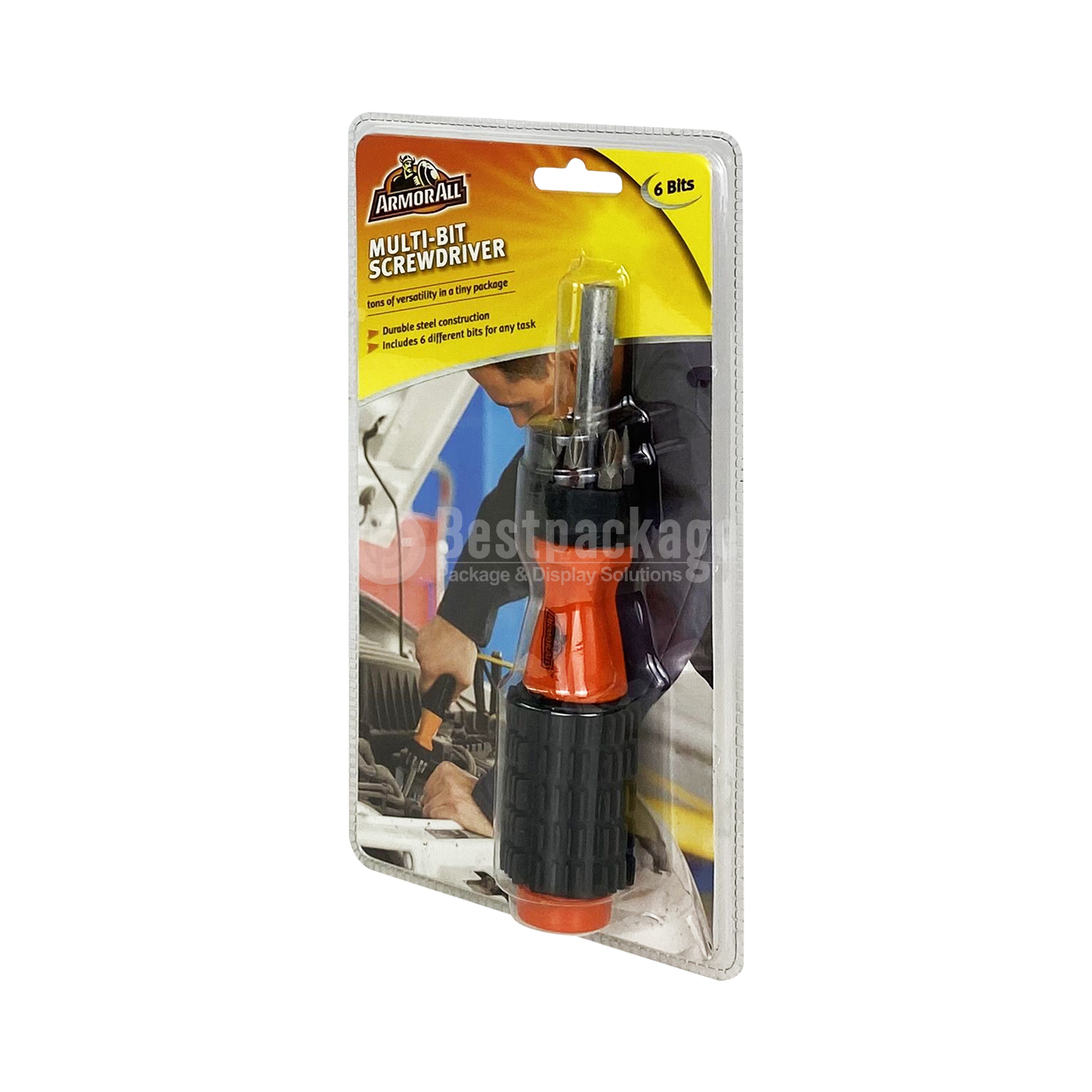 RT05010 Trapped Blister Package, Screwdriver Package, Tool Package,